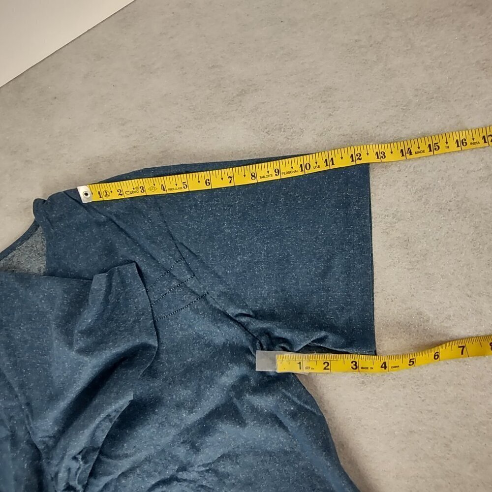 Great Cavalier by St. Paul 100% Silk Vintage 2-Piece Blue Lounge Set Women’s XL - Picture 11 of 16